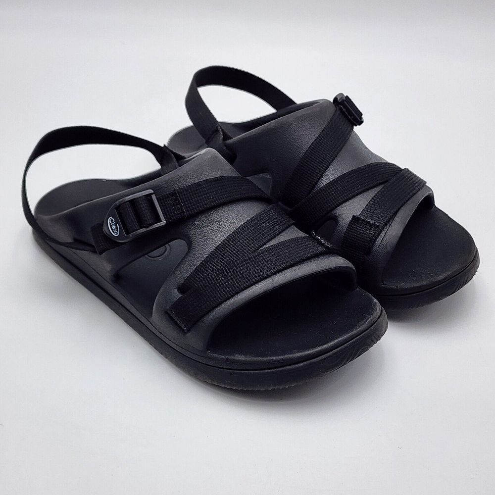 Chaco Unisex-Child Chillos Big‎ Kids Performance Slides Sandals Black Size 5
